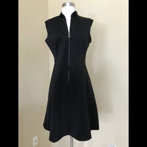 Elie Tahari Black Sporty Little Black Dress Zipper